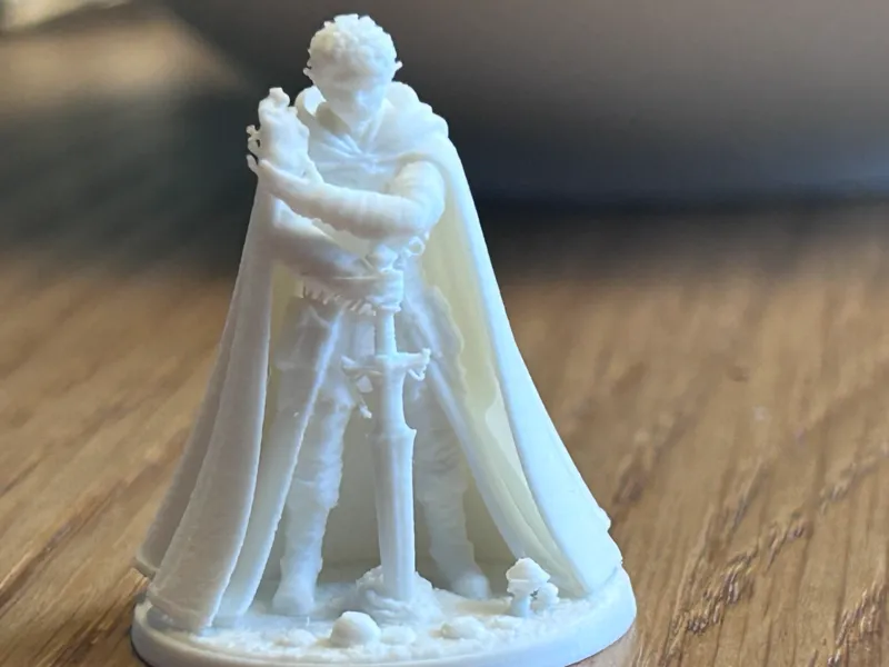 Bladesinger Wizard Elf DnD Mini no supports needed