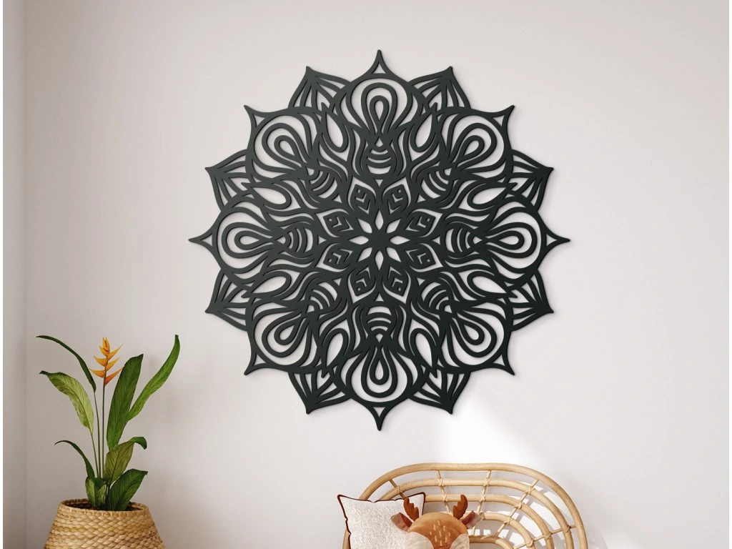 Wooden Mandala Hypnosis