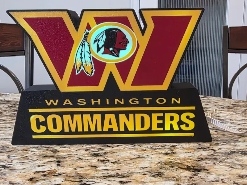 Washington Commanders Lightbox