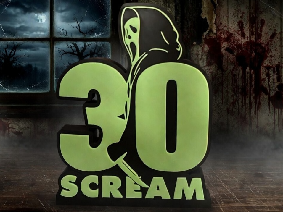 Scream 30th Anniversary Display Ghostface