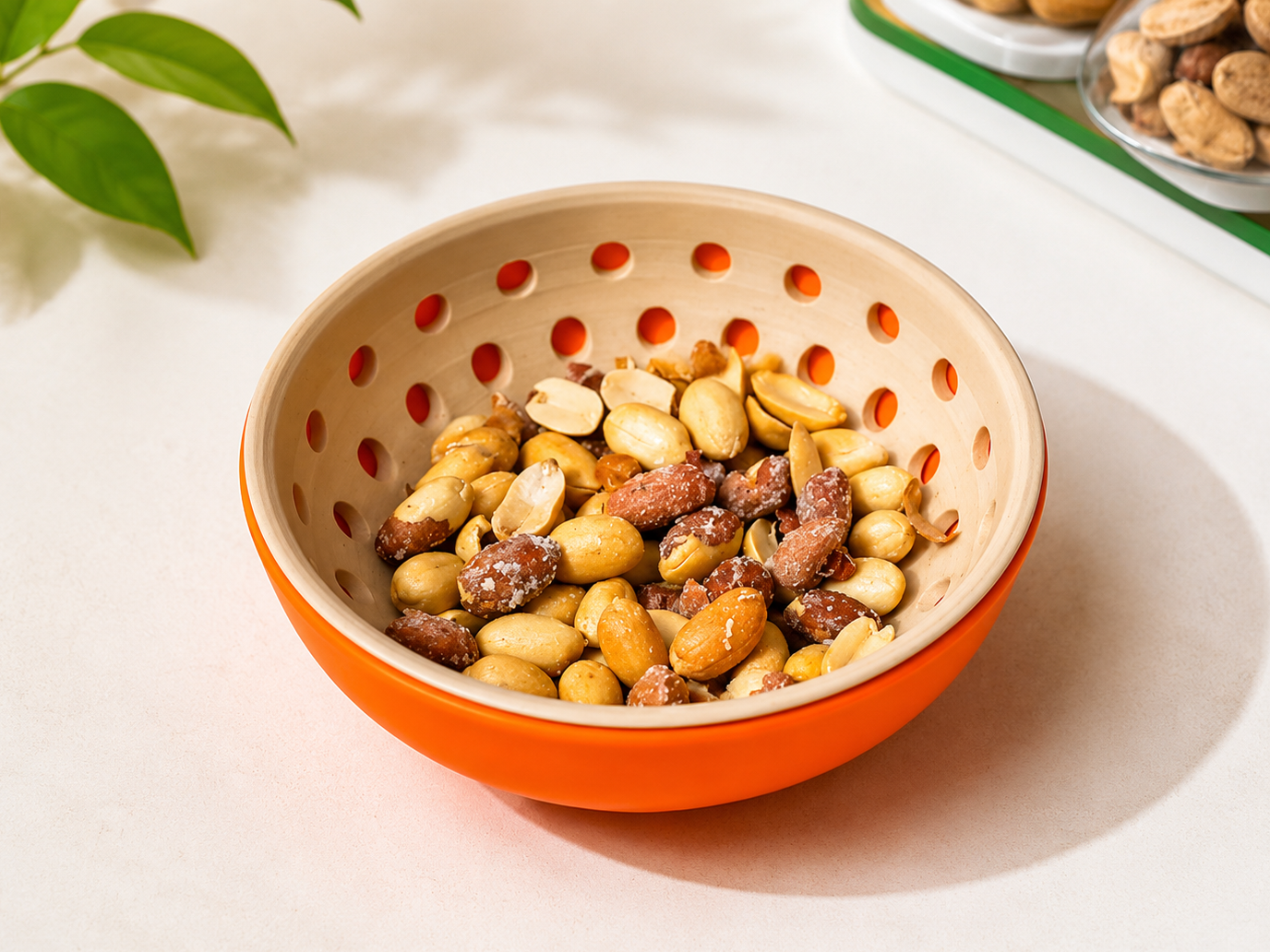 Shell Nut Strainer Bowl – Snack & Shell Separator