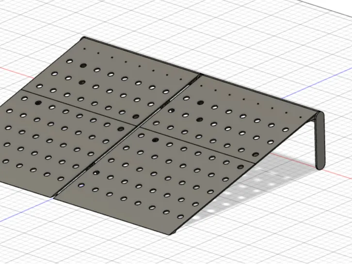 Tremplin de saut pour voiture RC / mini 4x4