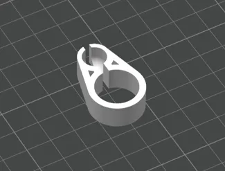 Clamp for a 0.375" ball