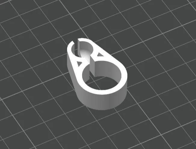 Clamp for a 0.375" ball