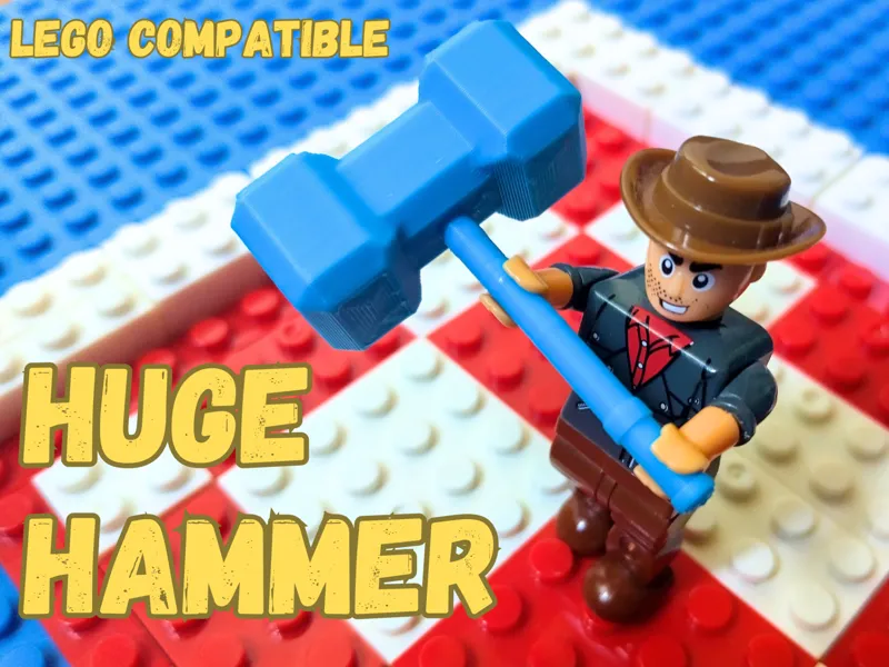 HUGE HAMMER | Minifigure Brick