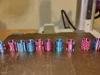 Lot de 10 perles pour lanières et cordons — photo 2