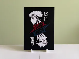 Jujutsu Kaisen - Yuji Itadori e Sukuna - HueForge