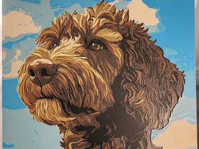 Aussiedoodle - Hueforge
