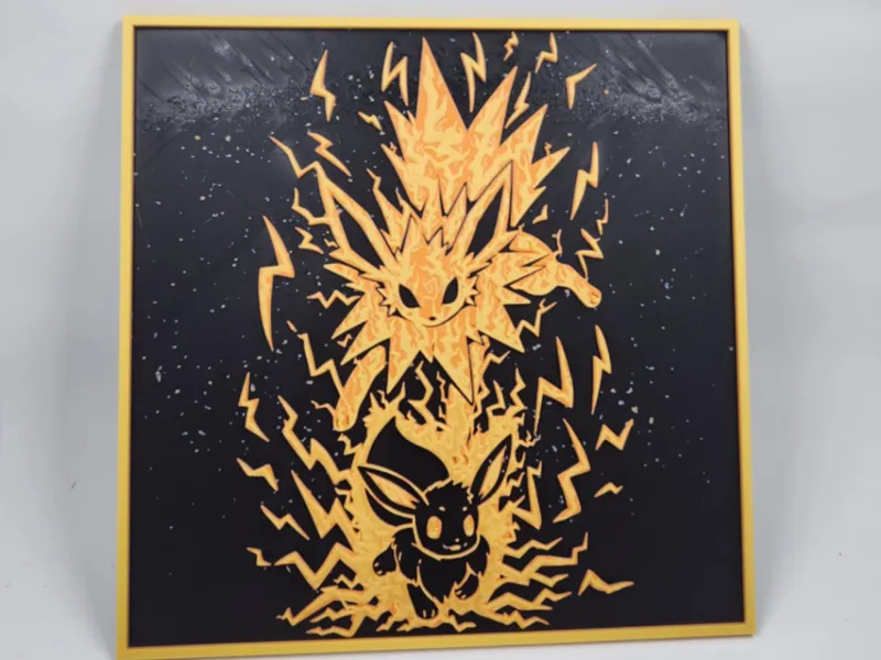 Eevee Evolution Jolteon Hueforge