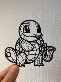 Figurine Squirtle au saxophone — photo 2