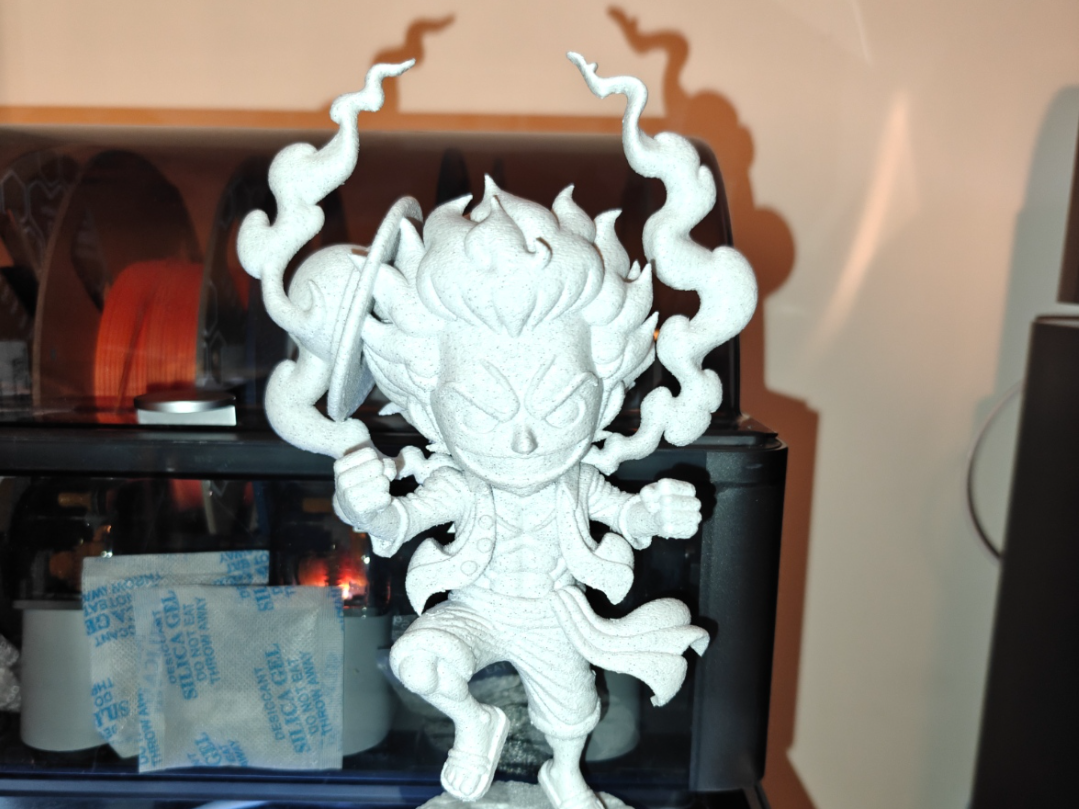 Luffy Gear 5 Fan Art Statue