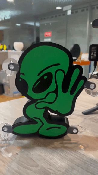 Alien led lamp