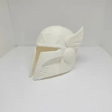 Pieza para disfraz o exhibición: Star-Spangled Beskar Helmet — vista de referencia 3
