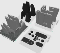 0.2mm layer, 1 walls, 3% infill