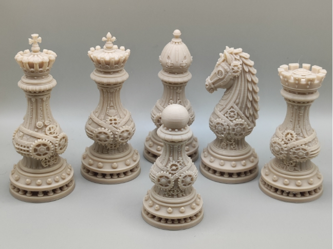Steampunk Style Chess