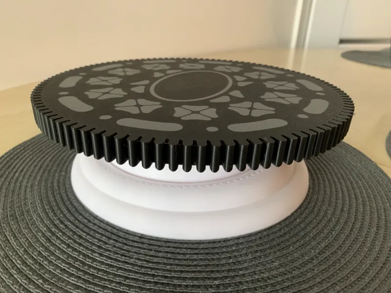 Oreo Cookie Inspired Cake Display Stand