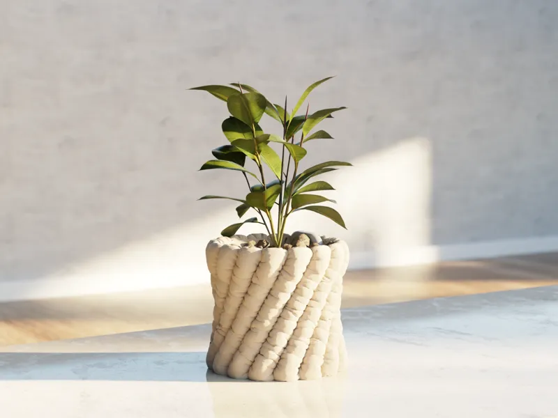 Inflated Planter