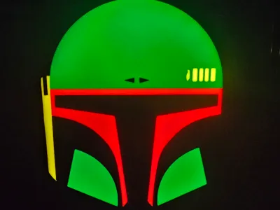 Mandalorian Green Lightbox