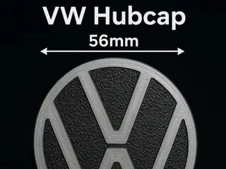 VW Hubcap 56mm