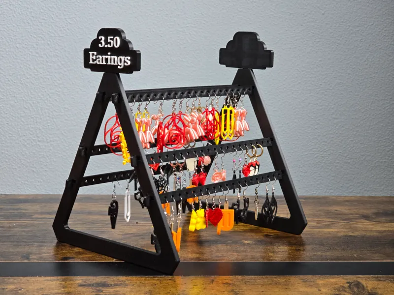 Earing / Jewlery display stand with opt price tag