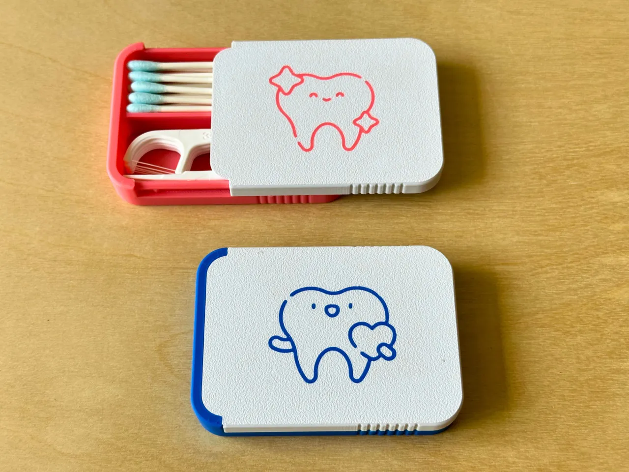 Pocket Sliding Lid Box for Floss, Picks & Swabs view 4