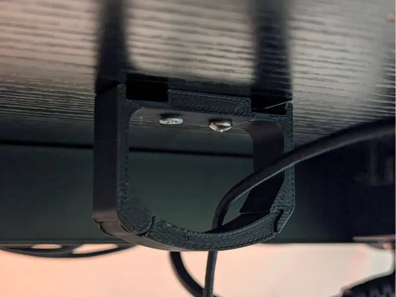 Print In Place Cable Management Bracket