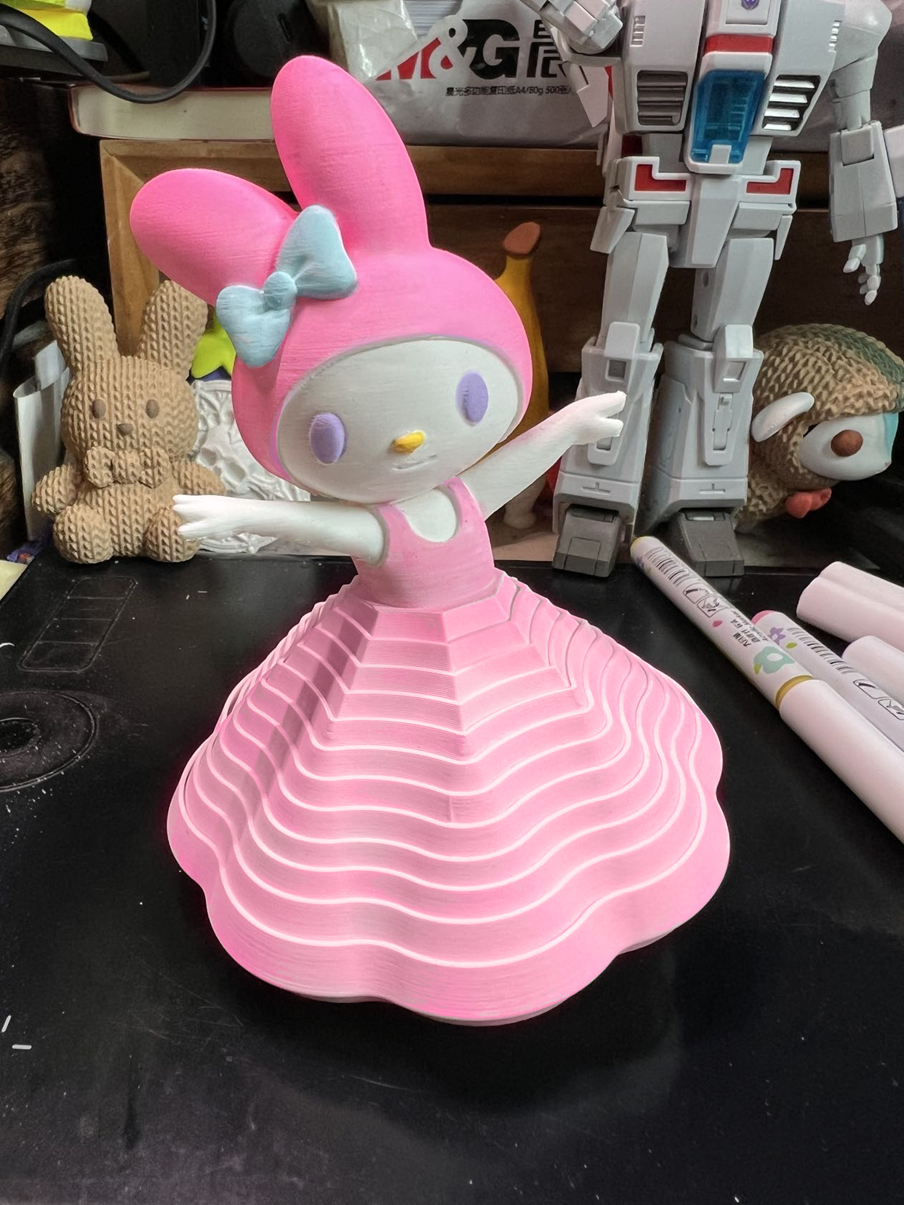 Miniatura 2 do modelo 3D 跳舞的 美乐蒂 