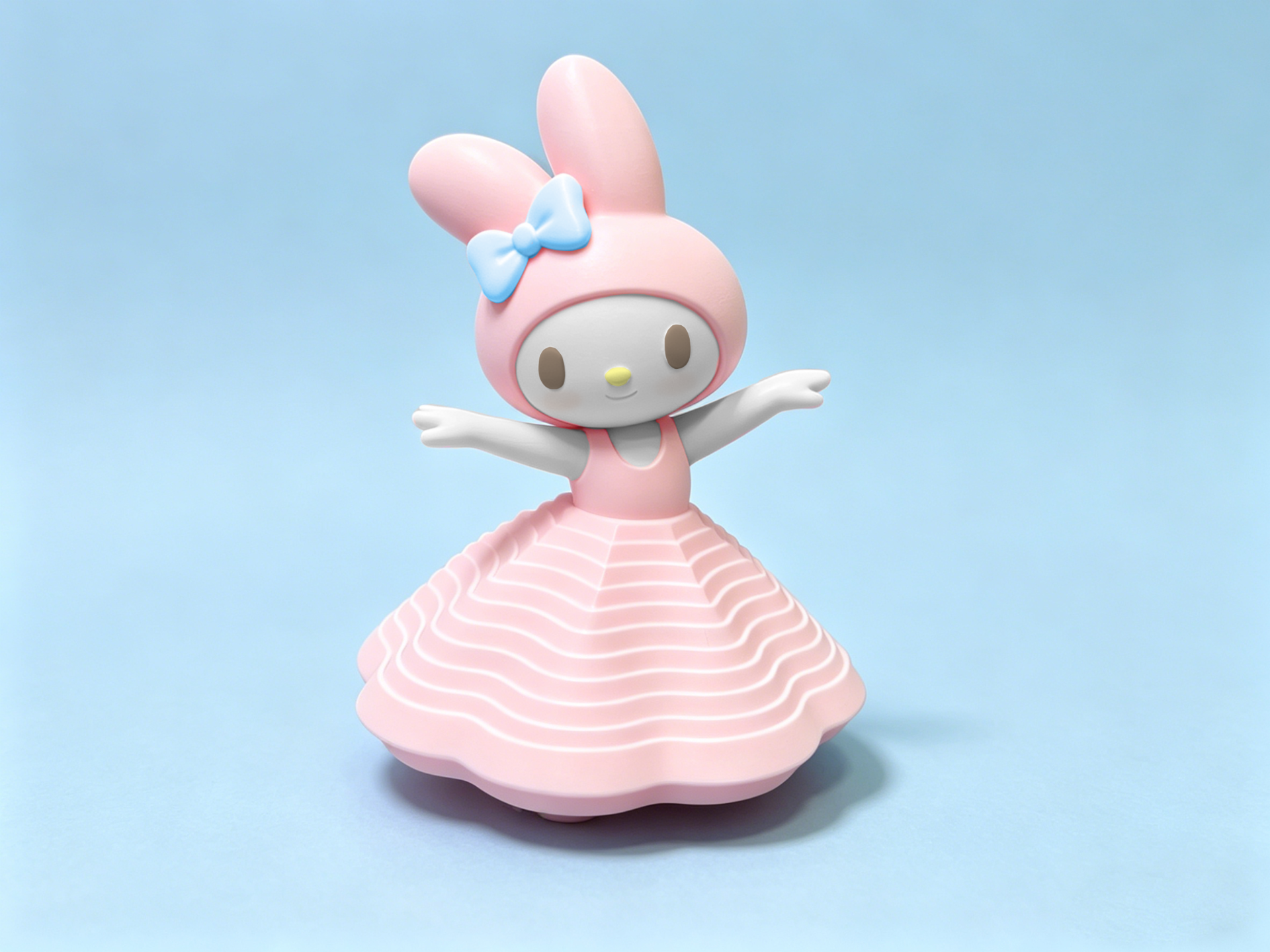 Miniatura 1 do modelo 3D 跳舞的 美乐蒂 