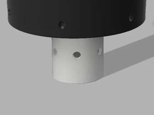 Allsky cam base for 35mm diameter pole 