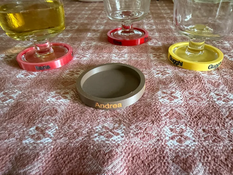 Customizable Name Coaster 
