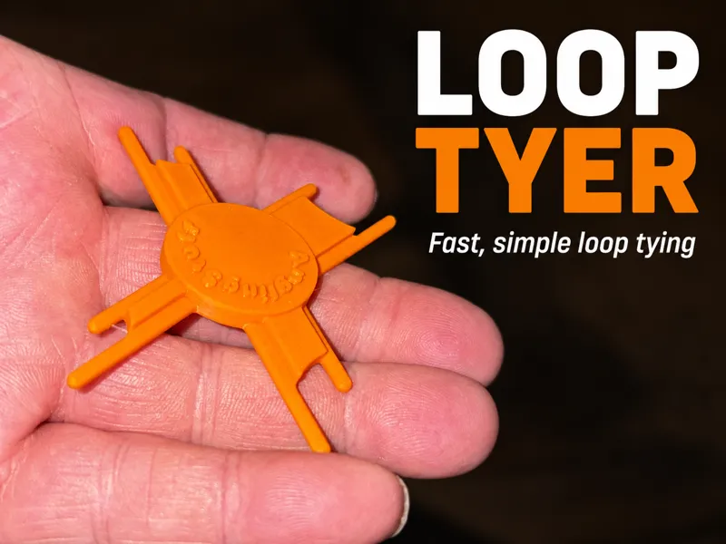 Fishing loop tyer