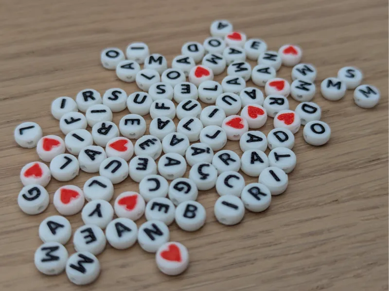 Custom Friendship Bracelet Beads