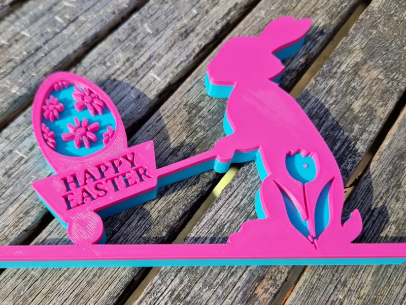 easter bunny ornament