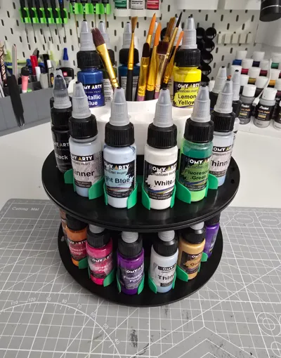 Filament Spool Organizer Colors/Airbrush