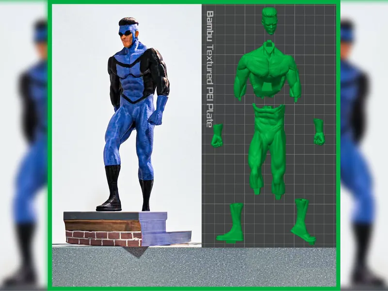 Invincible - blauer Anzug Staffel 3 