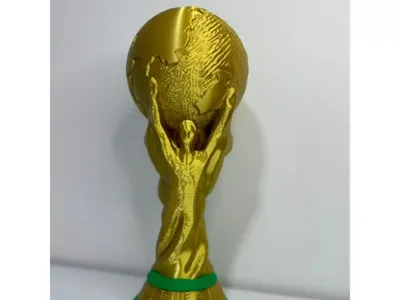 FIFA World Cup Trophy _AMS_30cm Bambu Lab A1