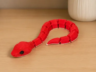 Flexi Articulated Snake – Poseable Reptile Fidget