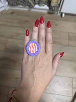 Marco decorativo: Anillo Modular Lineas Curvas — vista de referencia 4