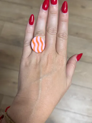 Marco decorativo: Anillo Modular Lineas Curvas — vista de referencia 2