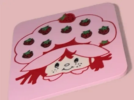 Strawberry Shortcake Coaster