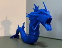 Gyarados low poly (Pokémon) — photo 1