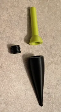 0.2mm layer, 3 walls, 0% infill