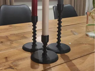 Simple Candle Holder V2 (spiral)