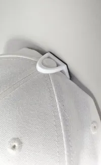 Chamfer Base - Hat Display Hook Clip Wall Mount
