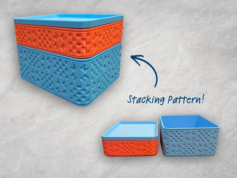 Ribbon Star Stacking Organizers