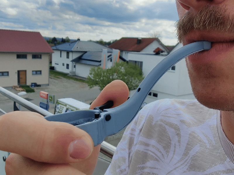 Soap bubble pipe