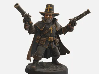 Witch Hunter Captain (Mordheim Style)