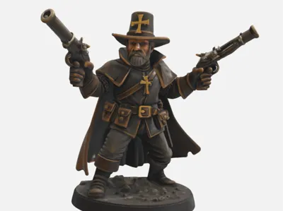 Witch Hunter Captain (Mordheim Style)