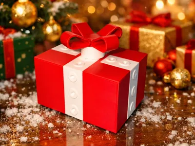 Mechanically Locking Gift Card Box 