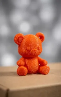 Miś fuzzy skin